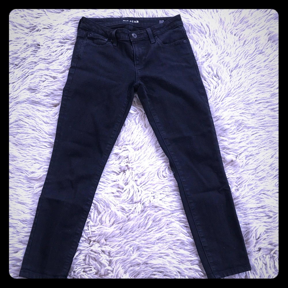 Big Star ALEX Black Jeans 25